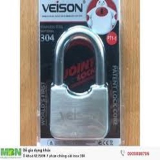 Ổ khóa cửa VEISON - INOX304  70mm