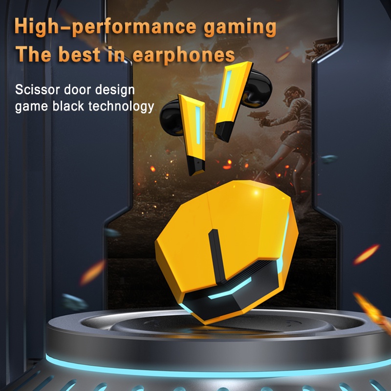 Tai nghe chơi game Bumblebee Flying Wing in ear bluetooth thể thao có mic hot thời trang siêu tay nghe không dây không dây gaming điện thoại bịt tai chống ồn chính hãng TWS true wireless headphone