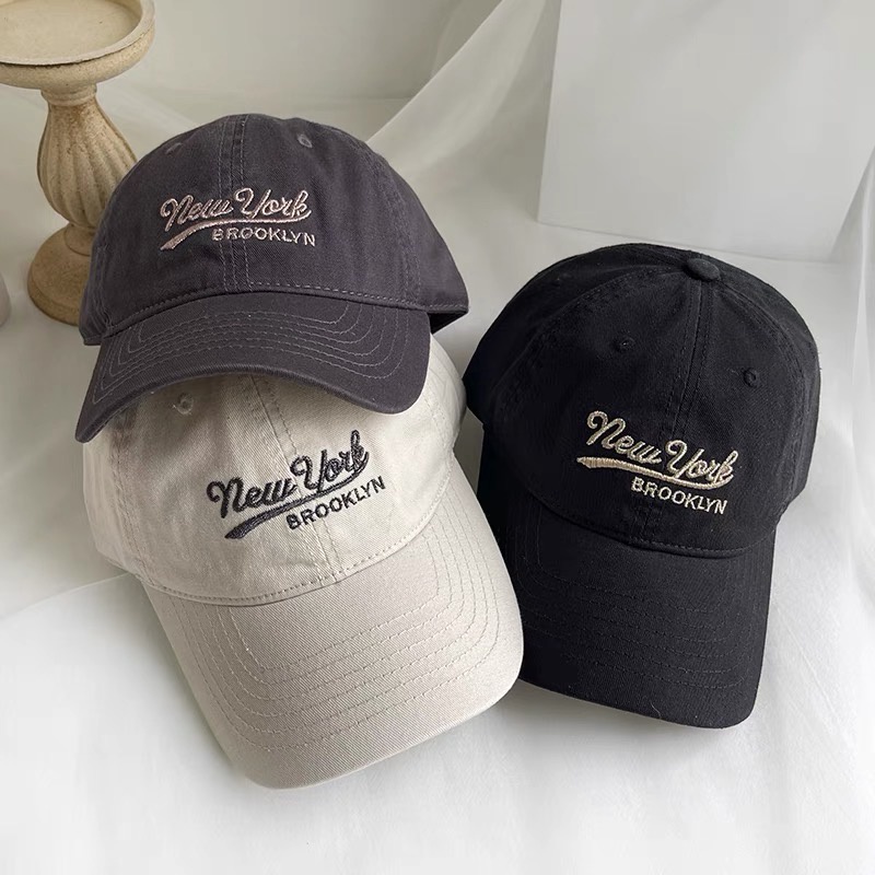 Nón mũ lưỡi trai NEWYORK BROKLYN unisex nam nữ ABHOUSE