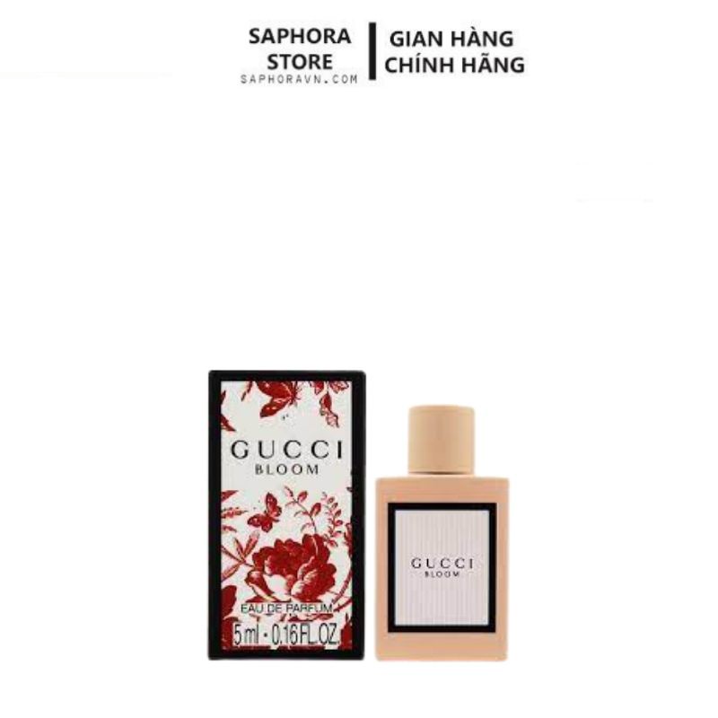 Nước Hoa Gucci Bloom Lưu hương Trên 16h Bản EDP 5ml