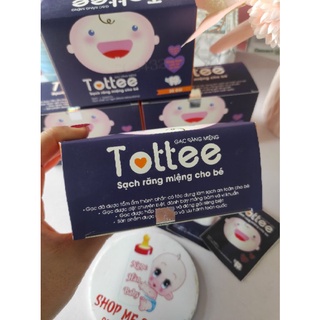 (Date T1/2025) Gạc rơ lưỡi Tottee hộp 30 gói