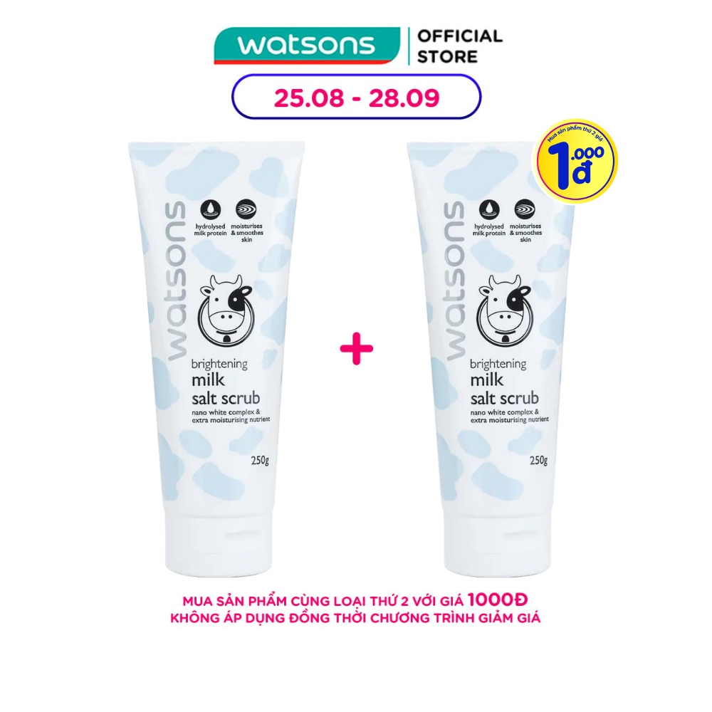 Muối Tắm Tẩy Tế Bào Chết Làm Sáng Da Watsons 250g