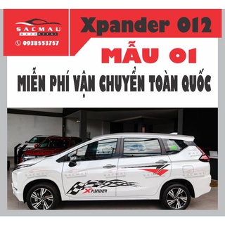 Tem dán ô tô xpander 012