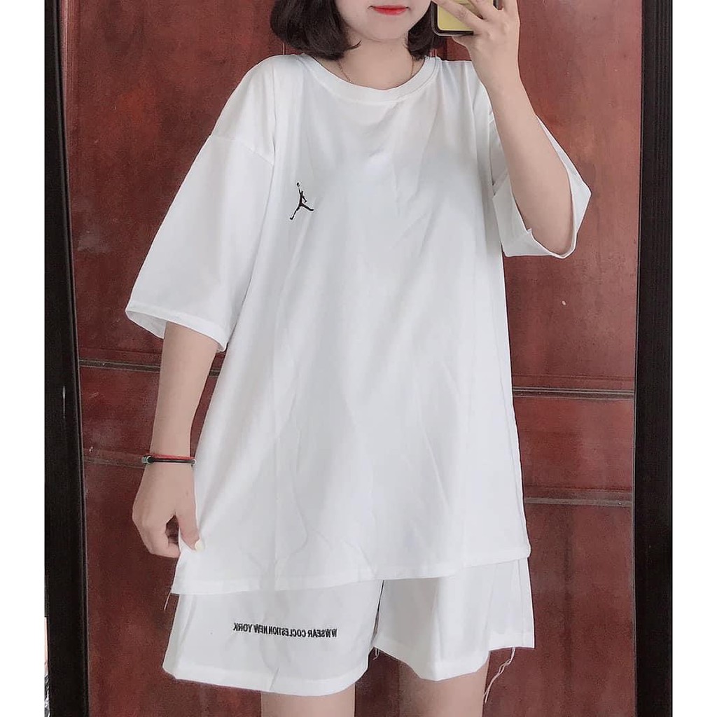 Sét áo phông người bắt bóng + quần đùi viền chữ HARI0321