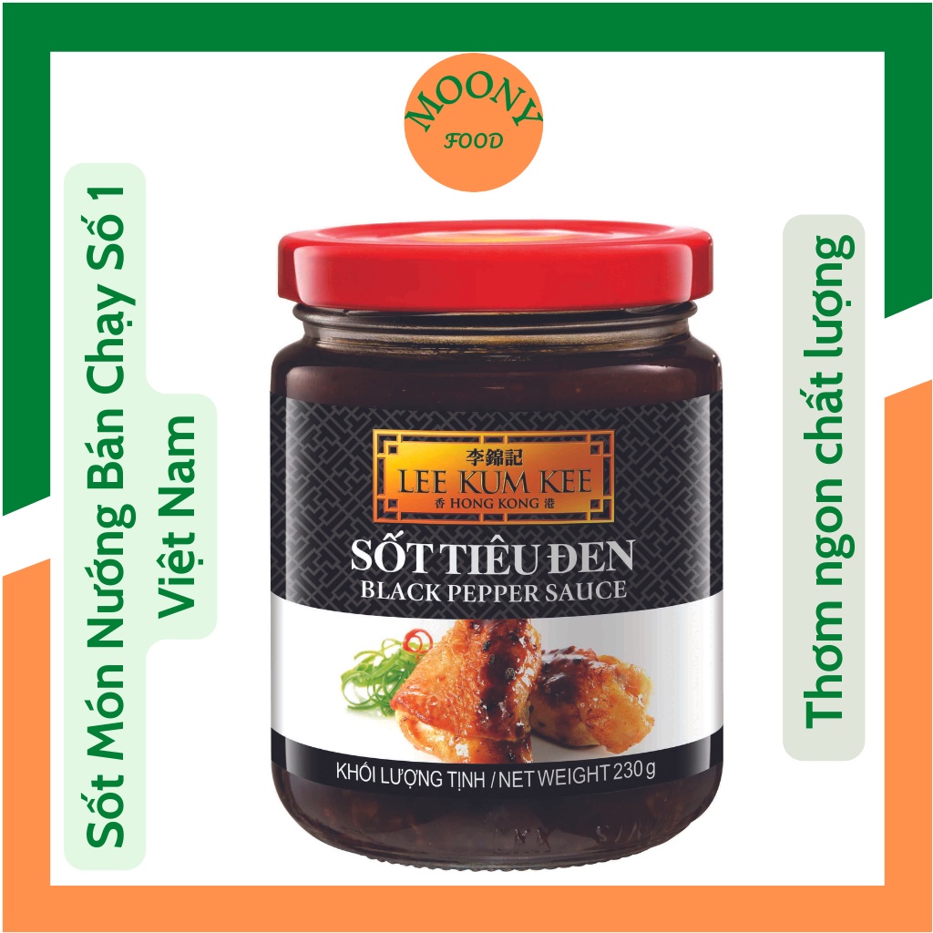 Sốt Ướp Đồ Nướng Thịt Lee Kum Kee Thơm Ngon Hộp Thủy Tinh 240G