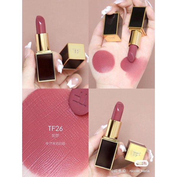 Son Tom Ford Lip Color Matte 2022 màu 24-25-26-52