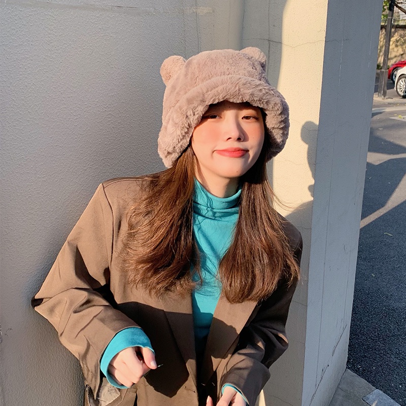 Nón Tai Gấu Dễ Thương Cho Nữ