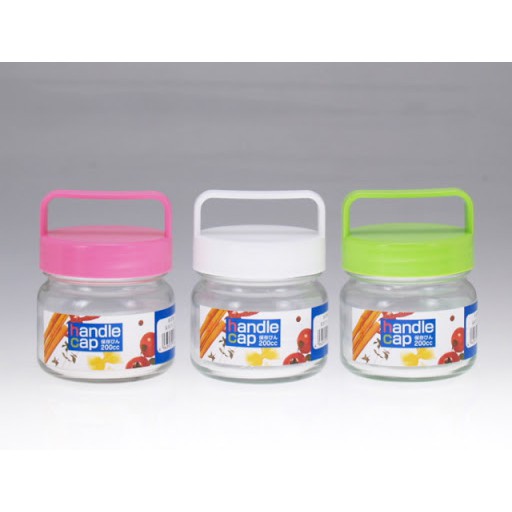 [Hỏa Tốc HN] Lọ thủy tinh có quai xách 200ml NỘI ĐỊA NHẬT BẢN