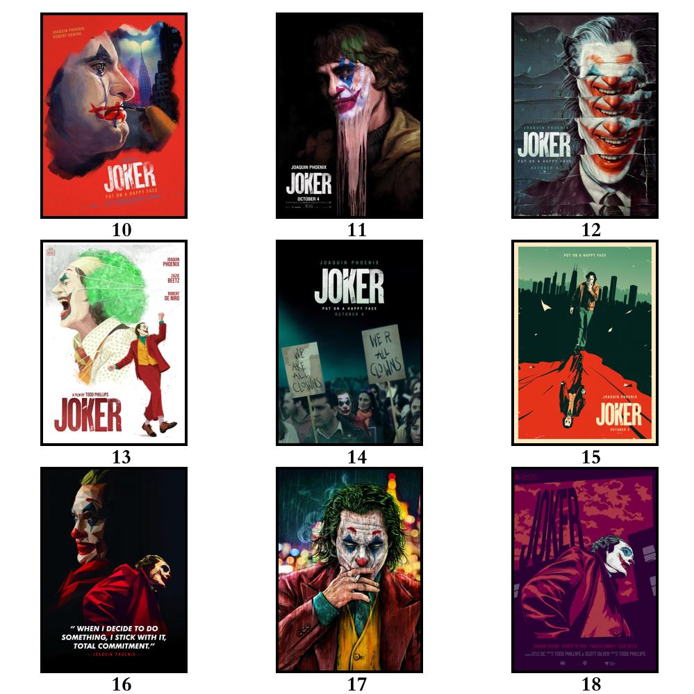 Sticker Dán Tường Hình Nhân Vật Phim Joker 2019 49 Thiết Kế