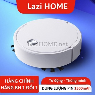 {HÀNG CHẤT} Robot hút bụi, rô bốt hút bụi thông minh Lazi HOME - Tặng kèm vòng tay phong thủy 60k