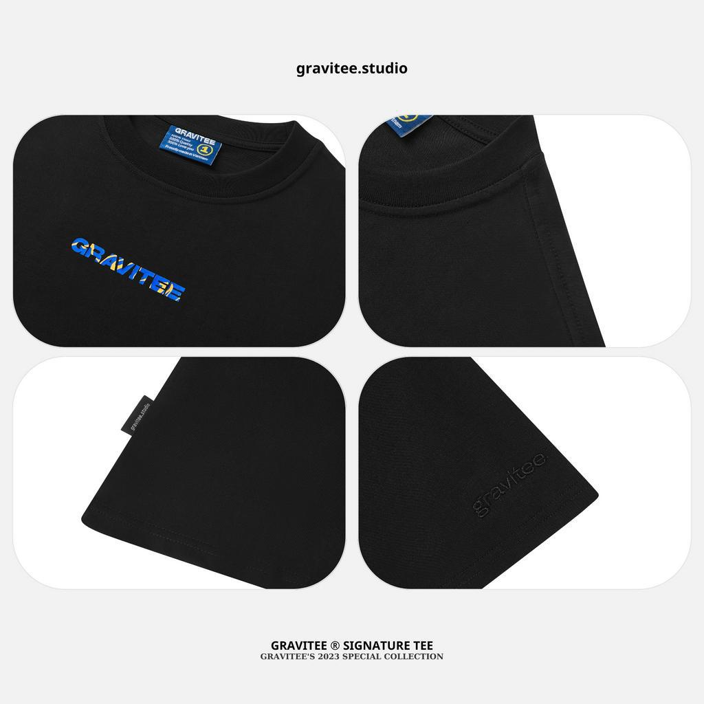 Áo thun Unisex Gravitee Signature/ Black