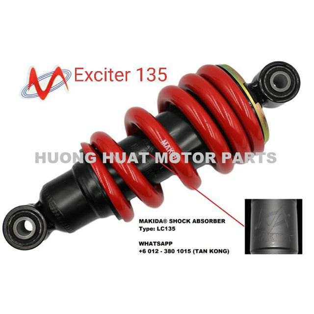 Phuộc Sau Exciter 135 Hiệu Makida