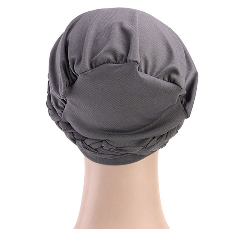 Mũ Trùm Đầu Phong Cách Hồi Giáo 8 Màu Sắc Trơn Cổ Điển Dành Cho Nữ