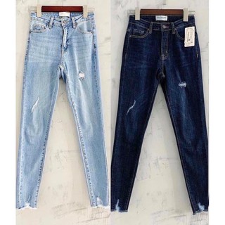 Quần jeans lai tua VNXK