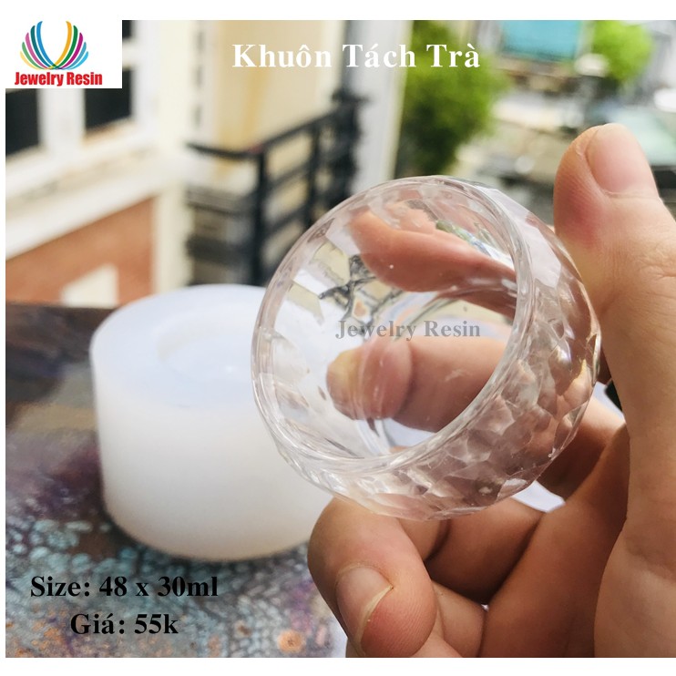 Khuôn Silicon Epoxy Resin: Khuôn Tách Trà