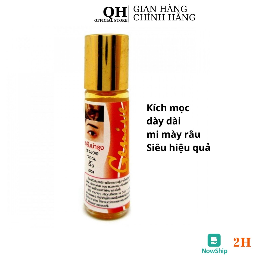 Dưỡng dài mi mày râu GENIVE dạng lăn Thái Lan