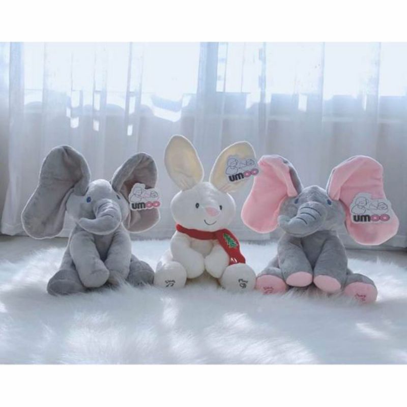 Voi Thỏ Ú Òa Peekaboo Umoo Cao Cấp
