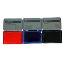 Hộp Dấu Dập Con Dấu, Lăn Vân Tay Điểm Chỉ Xanh Đỏ Đen Vào Giấy Tờ Hợp Đồng Hoá Đơn ...