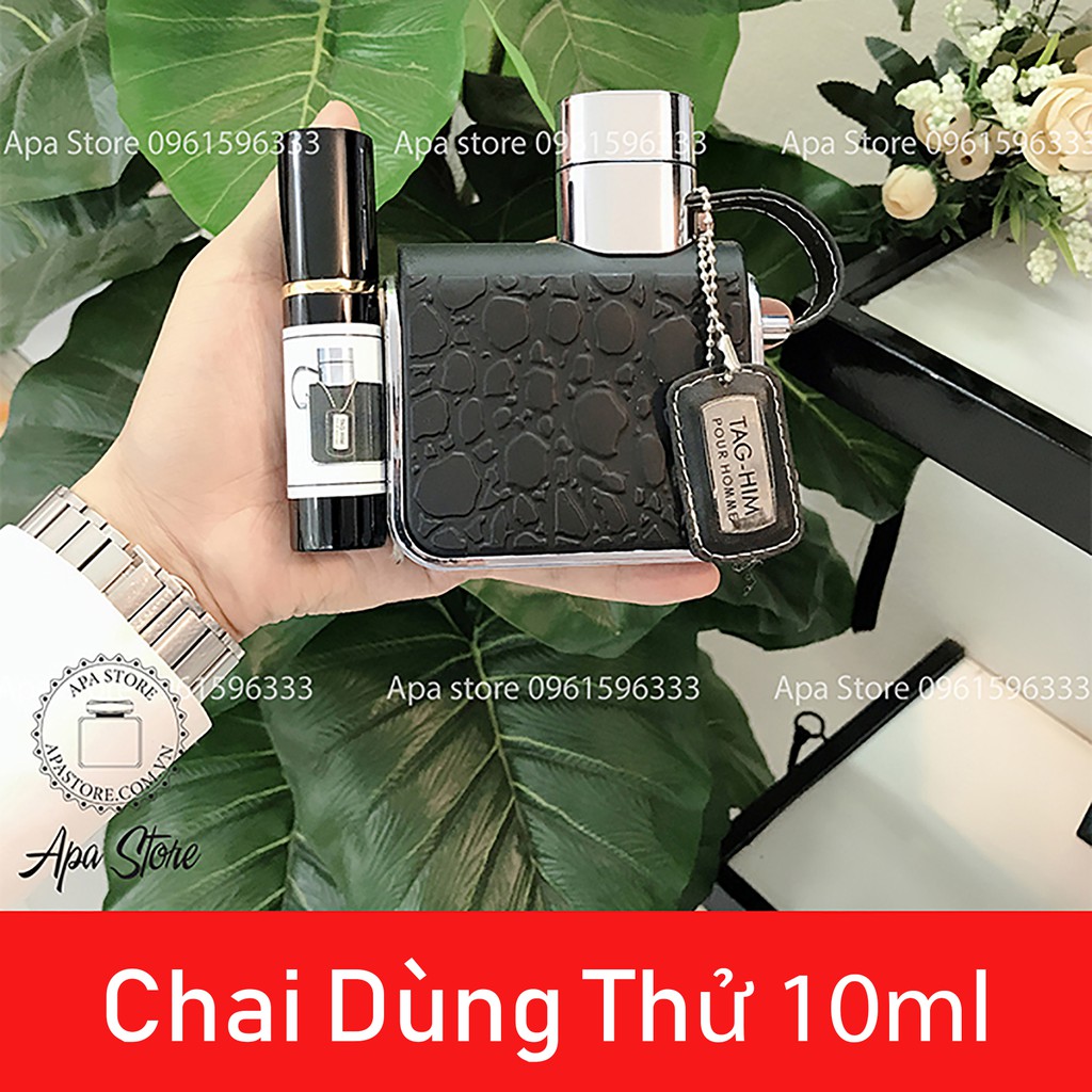 Nước Hoa Nam Tag-Him Pour Homme Chai 10ml | WebRaoVat - webraovat.net.vn