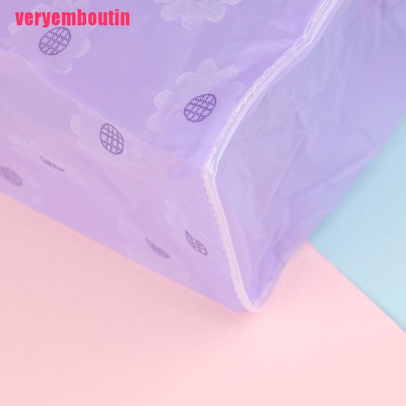 Túi Nhựa PVC Trong Suốt Đựng Đồ Trang Điểm Đi Du Lịch