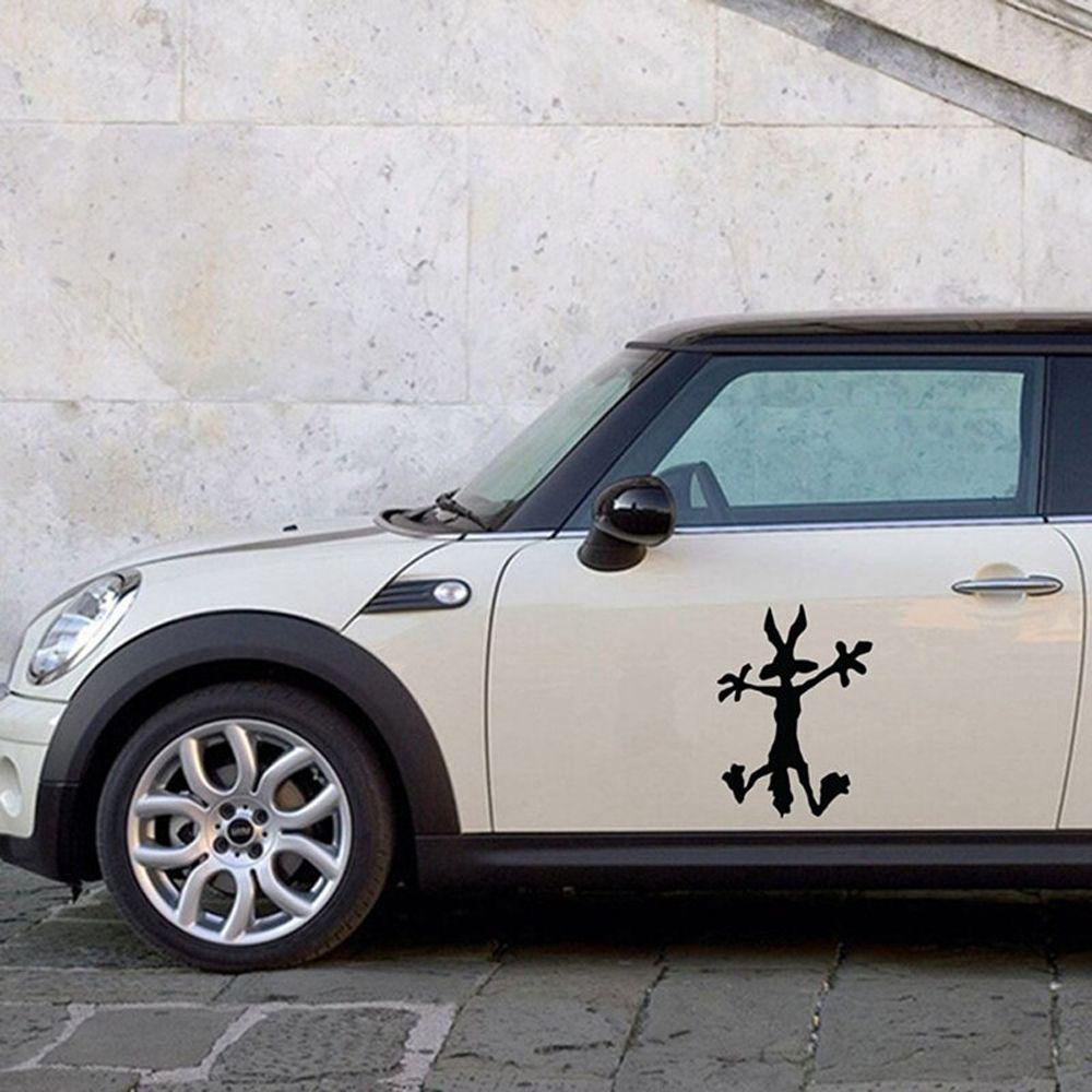 Sticker Dán Trang Trí Xe Hơi Hình Sói Cá Tính