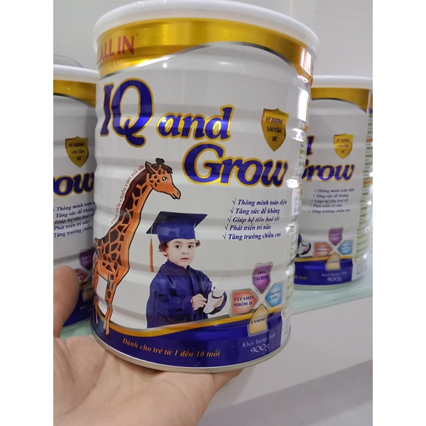 SỮA ALL IN SURE IQGROW hộp 900g tăng cân nặng, chiều cao cho bé 1-10 tuổi