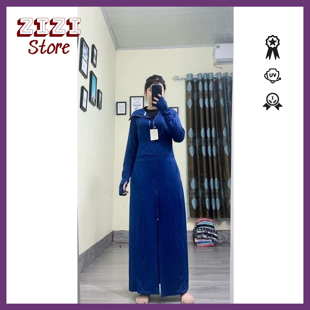 Áo chống nắng toàn thân vải thông hơi làm mát cao cấp