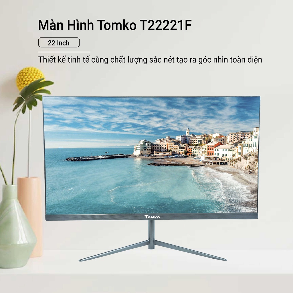 Màn Hình Tomko T2221F 22"FHD VA 75Hz 5ms AMD Freesync 3 Cạnh Chân-V | BigBuy360 - bigbuy360.vn