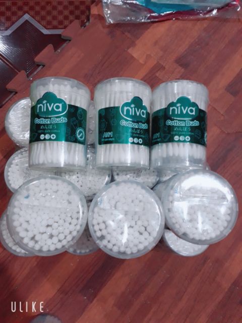 Hộp bông ngoáy tai Niva dành cho người lớn