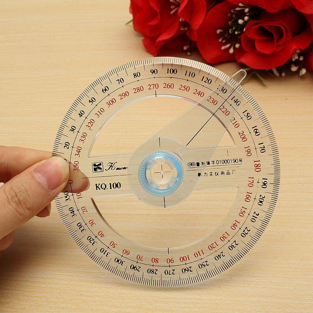 ELEGANT Thước Đo Góc 360 Độ Chuyên Dụng Cho Văn Phòng / Trường Học