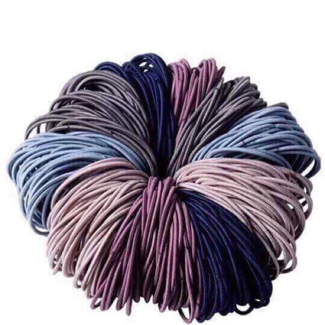 Chun buộc tóc nữ 100 cái (sỉ rẻ)