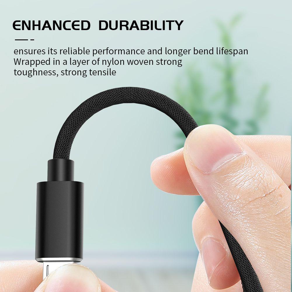 CHOOKEY Dây Cáp Sạc Nhanh USB Loại C Sang Micro USB 1M QC4.0 Cho Samsung Xiaomi Huawei