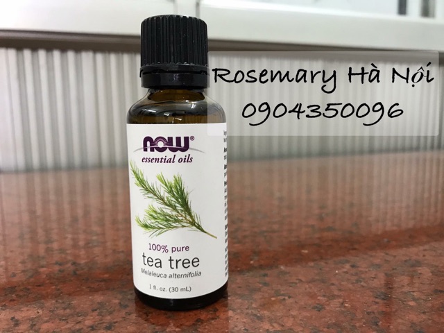 Tinh dầu tràm trà Tea tree oil Now 30ml