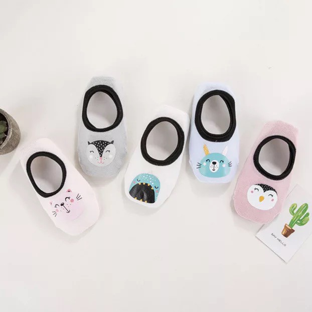 Tất/Vớ lười chống trượt cho bé