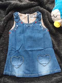 Đầm Denim cho bé gái