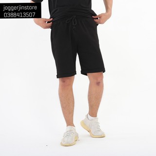 QUẦN SHORT KAKI BASIC NAM NỮ LƯNG THUN UNISEX
