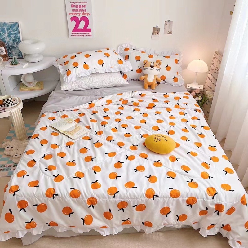 Chăn ga đũi cotton