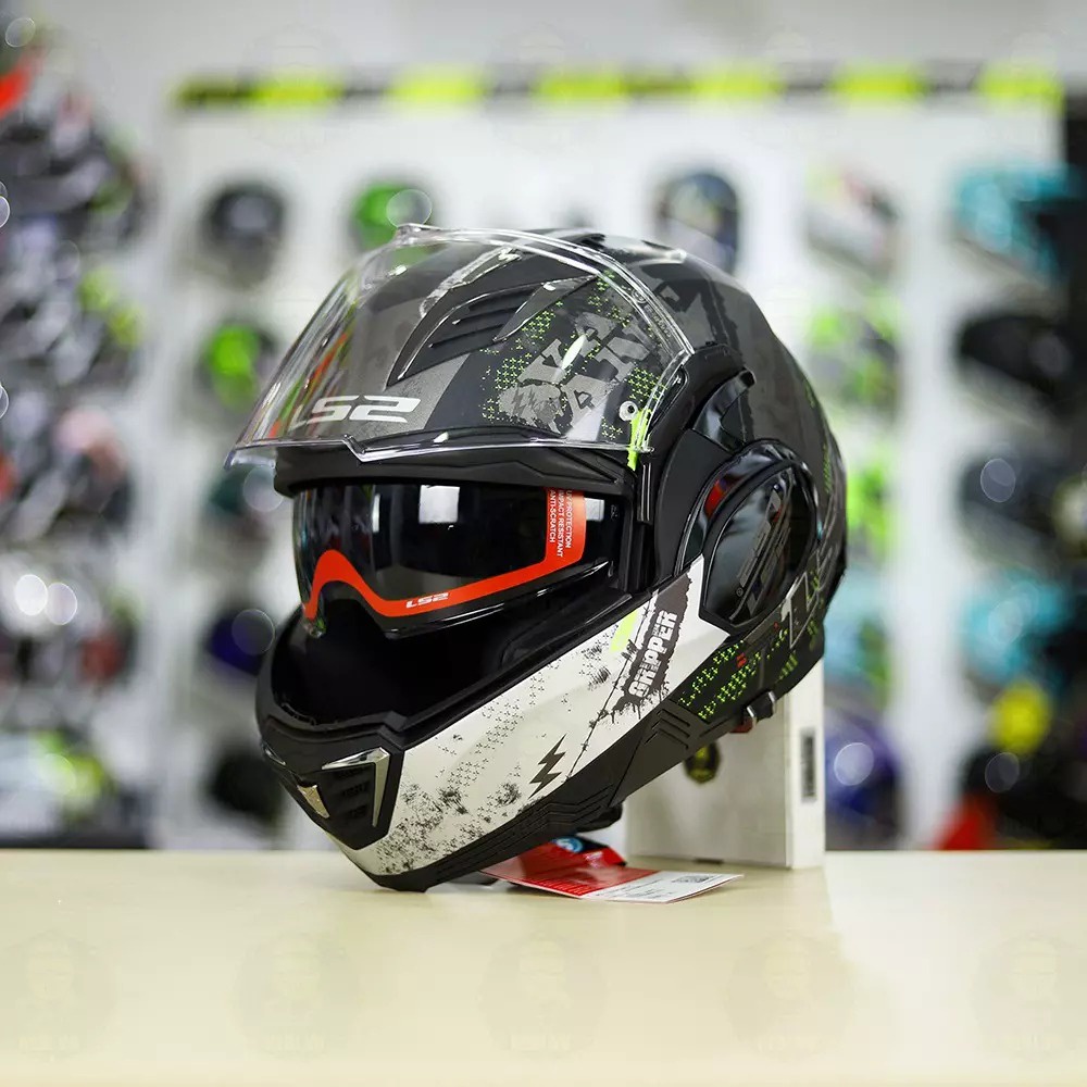 Mũ bảo hiểm lật hàm 180 độ LS2 FF900 Valliant II