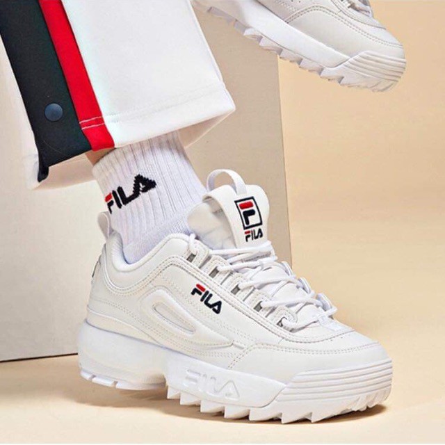 Giày FILA Chính Hãng 💙FREESHIP💙 Fila Disruptor 2 Hàn Quốc Chuẩn Auth - Giày Sneaker Thể Thao Nam Nữ - Simple Sneaker