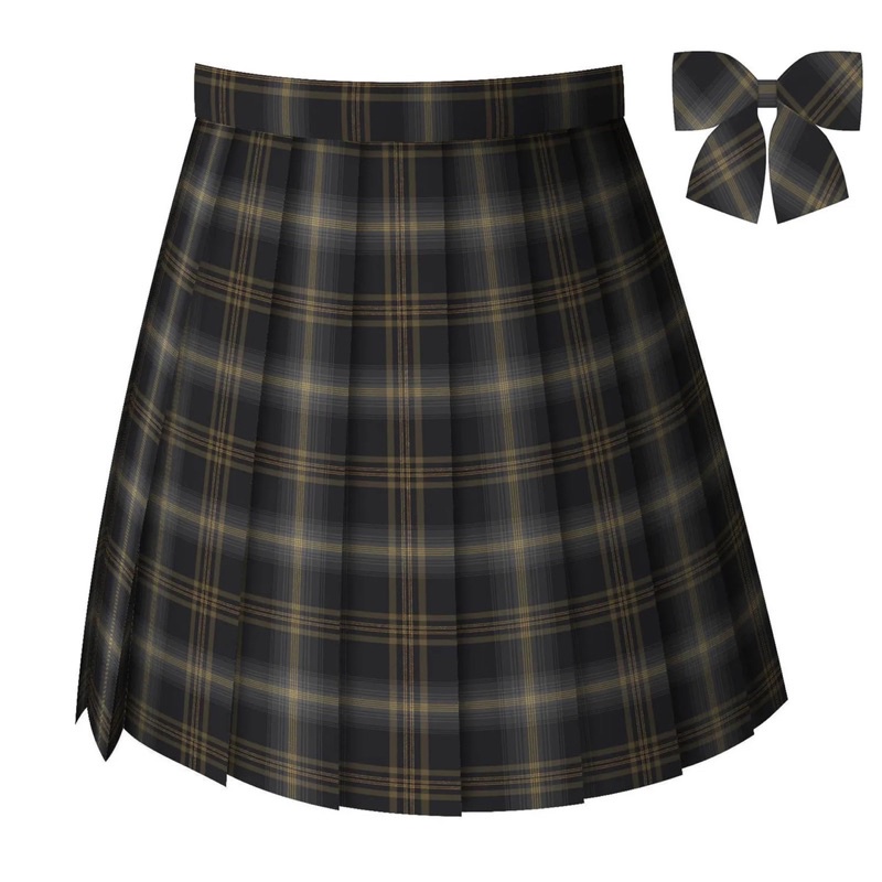 [Có sẵn] jk - chân váy học sinh- chân váy xếp ly- jk real