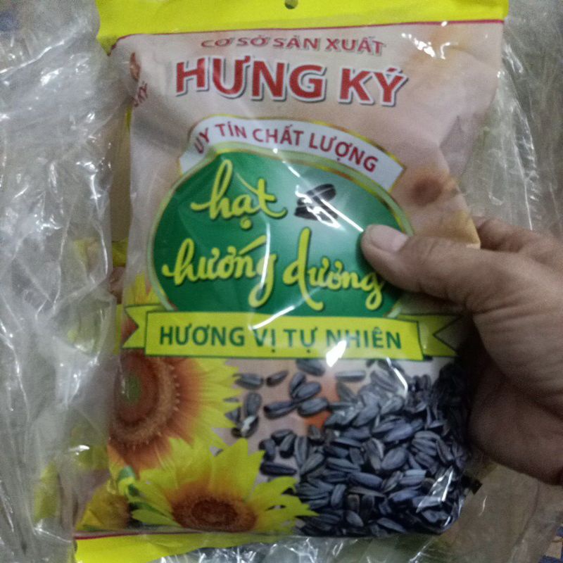 Hướng dương rang chín 1kg Hưng ký