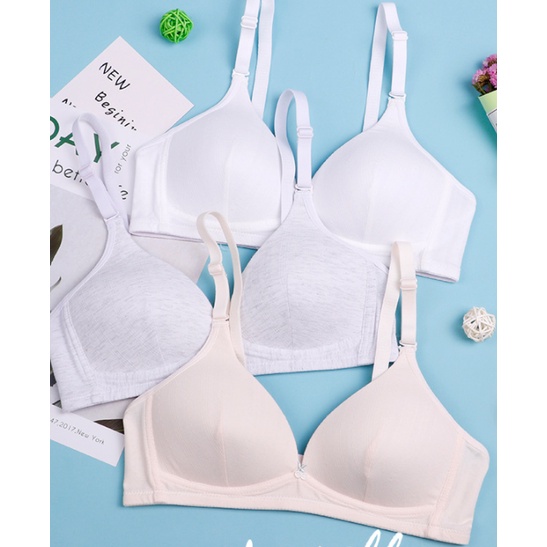 Bra / Áo Ngực Cotton Sần Nữ Sinh Xuất Đông Âu ( A187 ). Hàng Loại Đẹp. | BigBuy360 - bigbuy360.vn