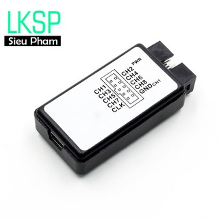 USB Phân Tích Logic Tín Hiệu Số 24Mhz 8 Kênh Logic Analyzer