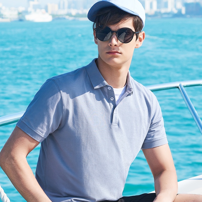 Áo thun polo Cameljeans cho nam T1S2LQ103