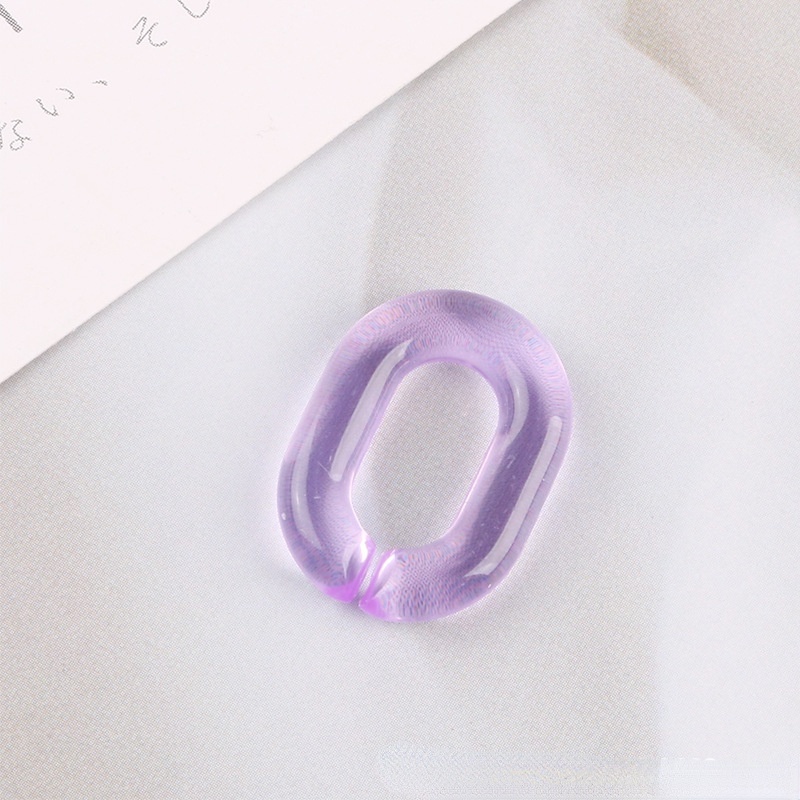 20 mắc nối nhựa Acrylic màu sắc dùng làm dây gắn túi xách