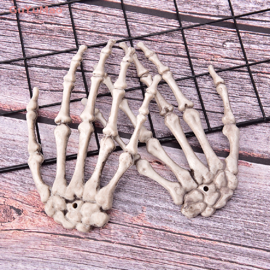 Bộ Xương Bàn Tay Hóa Trang Halloween Kinh Dị