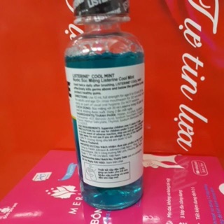 Nước súc miệng LISTERIN 100ml