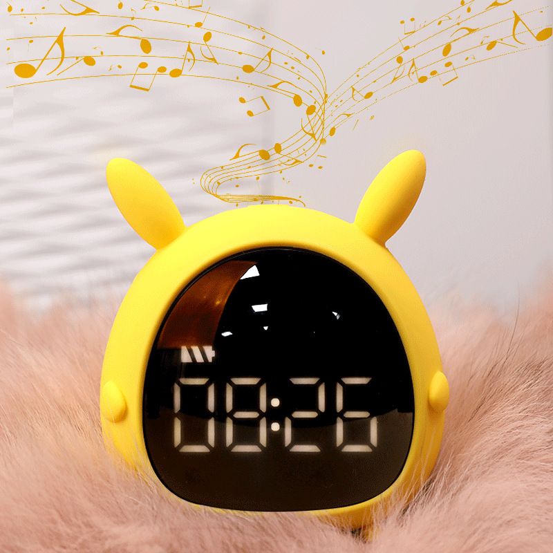 Đồng hồ báo thức thông minh Pikachu✅ Đồng hồ để bàn điện tử✅Thể hiện nhiệt độ✅ Decor✅ Quà tặng