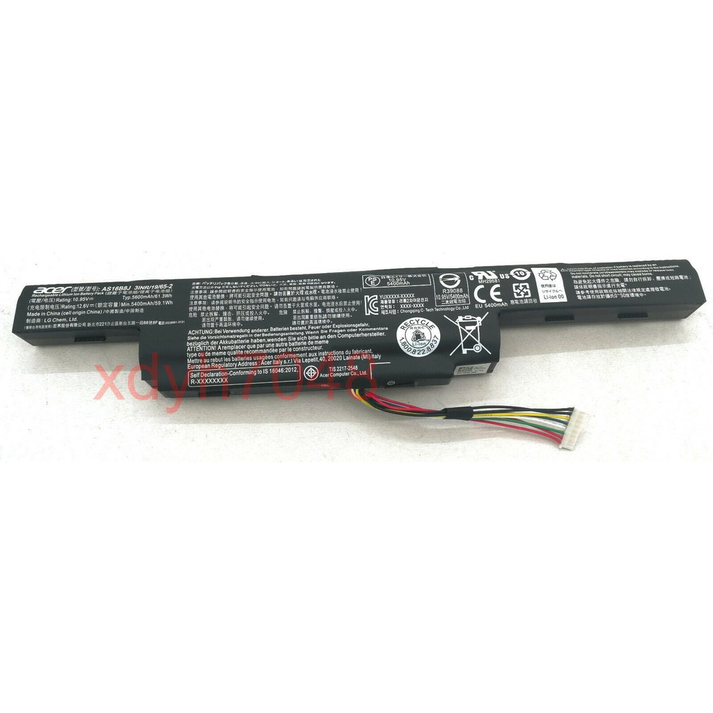 Pin ACER Aspire  E5-475G, 523G, 553G, 573G, 575G, 774G HÀNG CHẤT LƯỢNG CAO - BẢO HÀNH 6 THÁNG ĐỔI MỚI