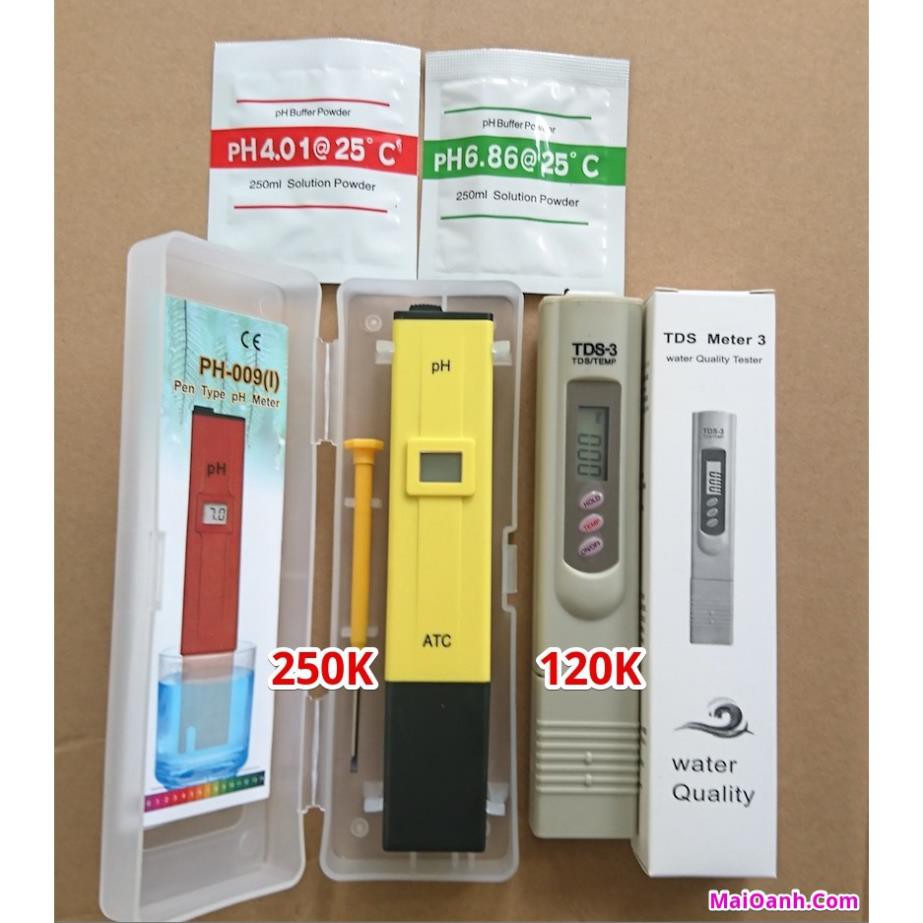 Bút kiểm tra chất lượng nước và độ PH TDS-3 ATC-PH Bộ kiểm tra chất lượng nước đơn giản
